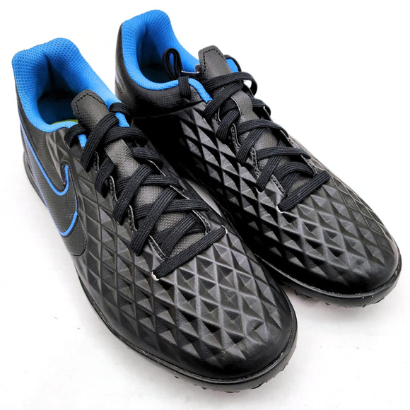 Nike Other - Nike Tiempo Legend 8 Club TF AT6109-090 Turf Soccer Shoes Men's Size 5 Black